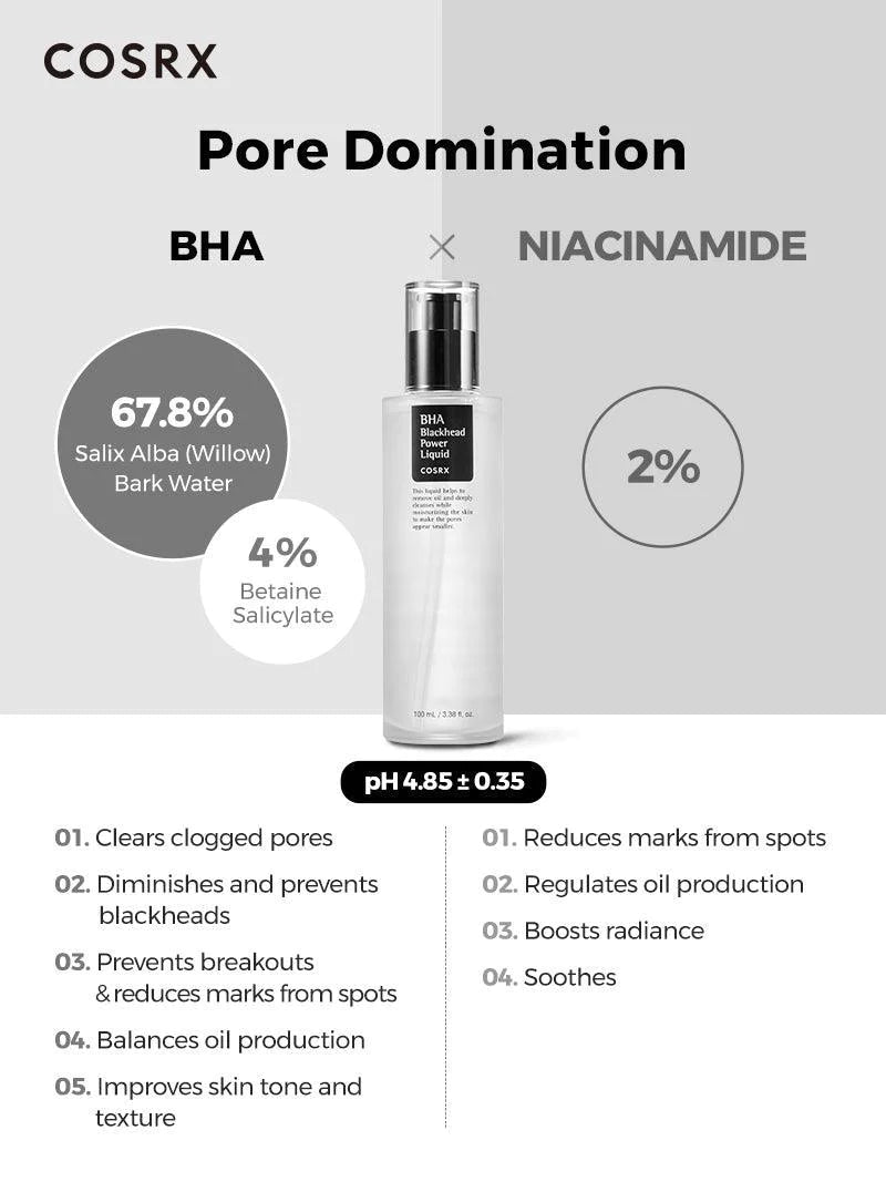 Korean Cosmetics | BHA Blackhead Power Liquid